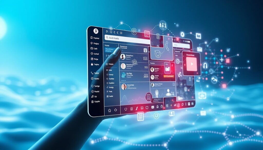 Artificial intelligence transforming social media interfaces