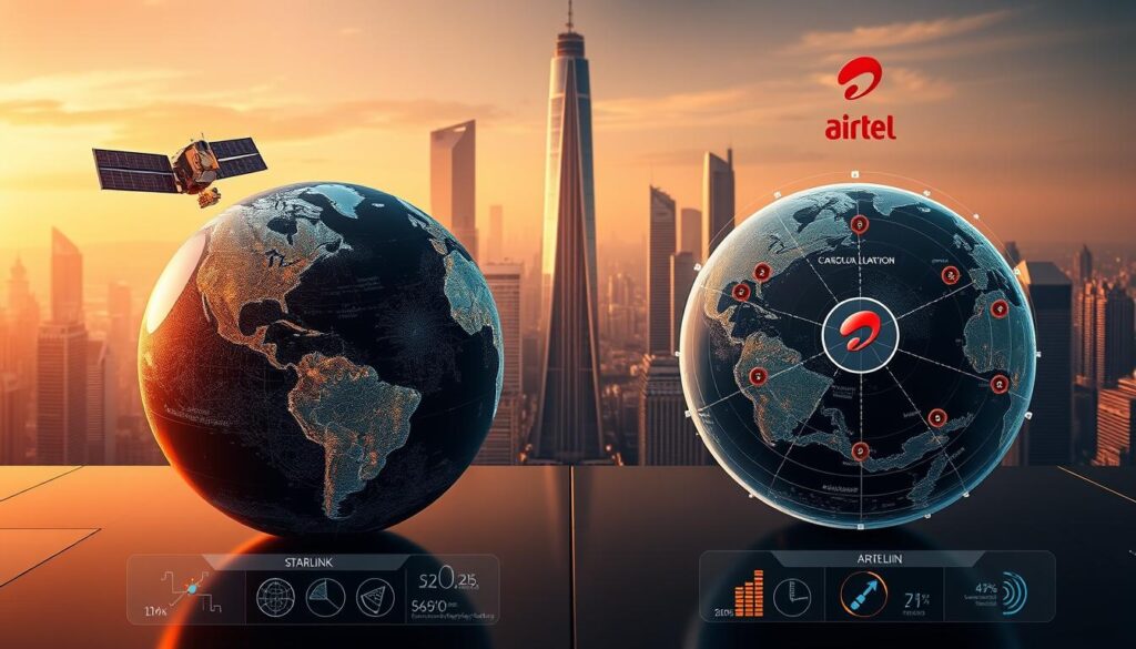 coverage comparison starlink vs airtel