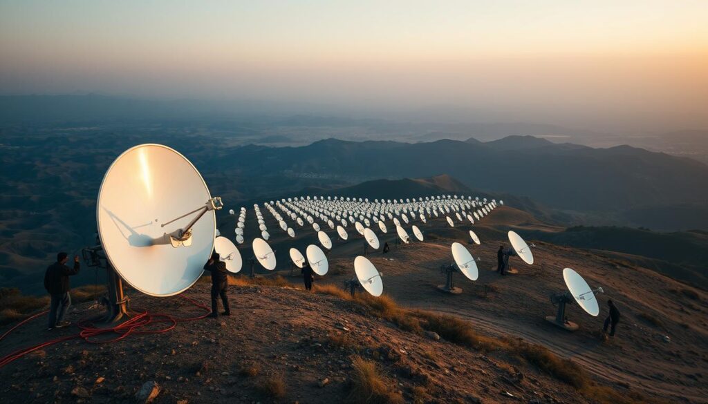 satellite internet deployment