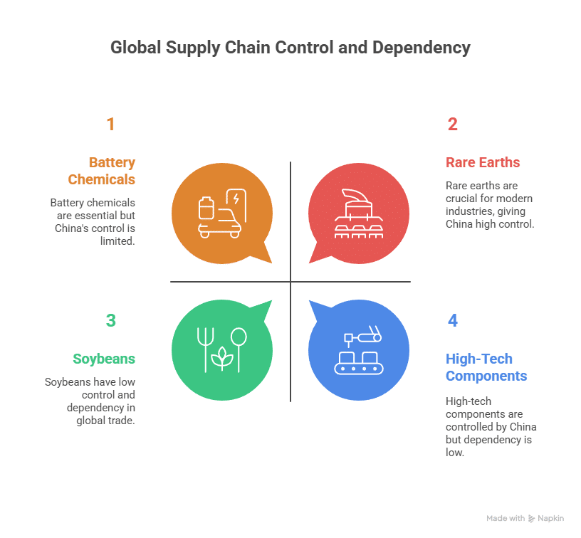 China supply chain control