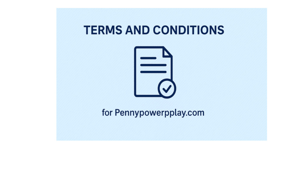 Terms and Conditions for Pennypowerplay.com - User Agreement and Legal Policy