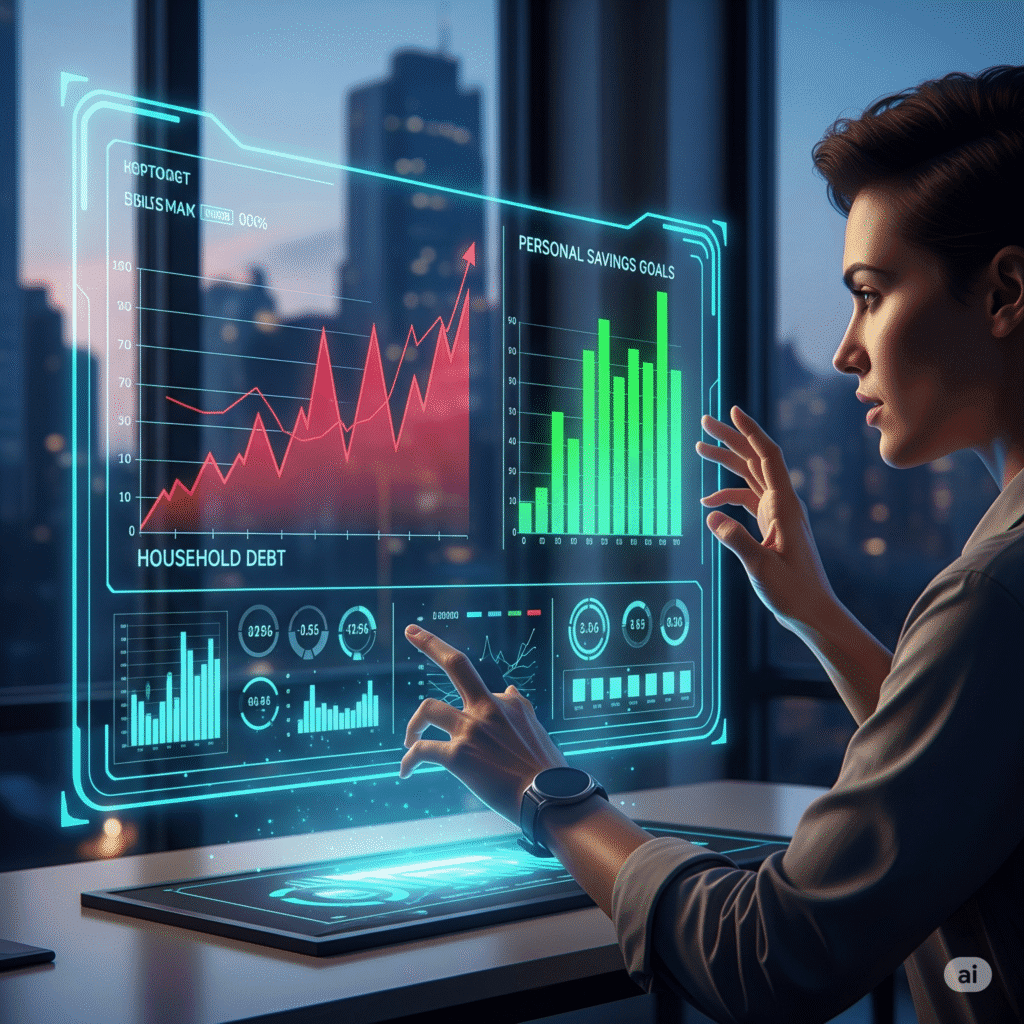 Tracking financial goals progress