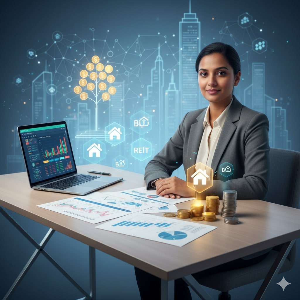 Indian investor analyzing passive income strategies for 2025