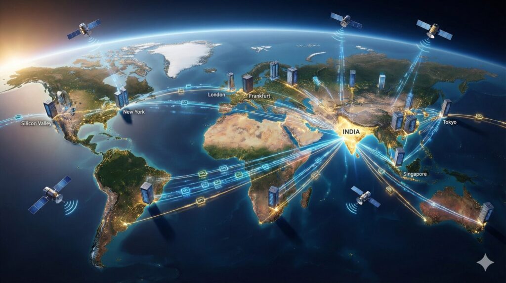 India positioned as a central hub in the global AI compute infrastructure race.