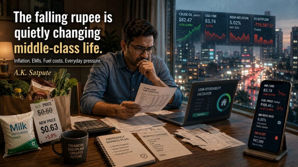 Indian Rupee Fall 2026: The Silent Home Loan Pressure Hurting Middle-Class Families | PennyPowerPlay
