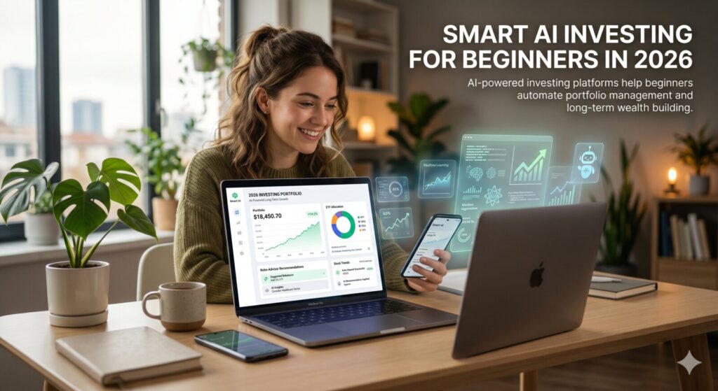 AI investing for beginners using robo advisor apps and AI-powered portfolio tools in 2026