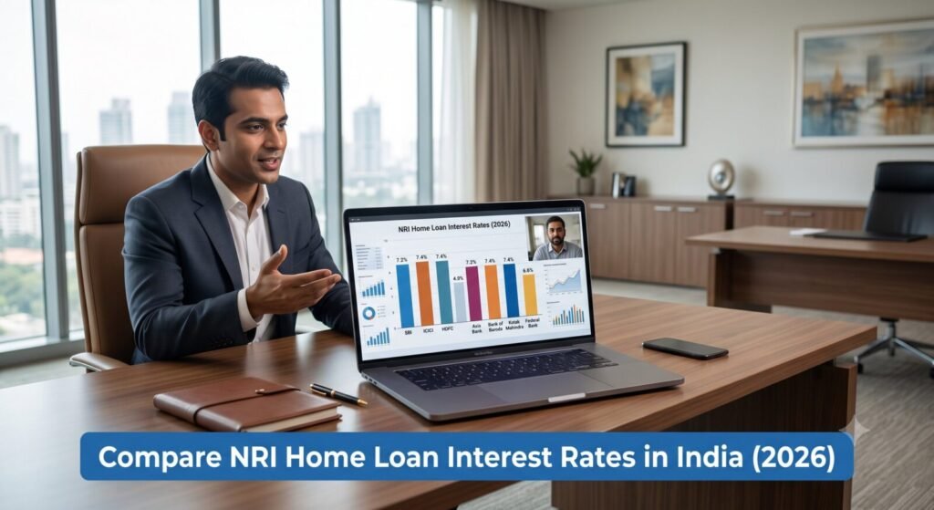 NRI home loan interest rates comparison in India for 2026.