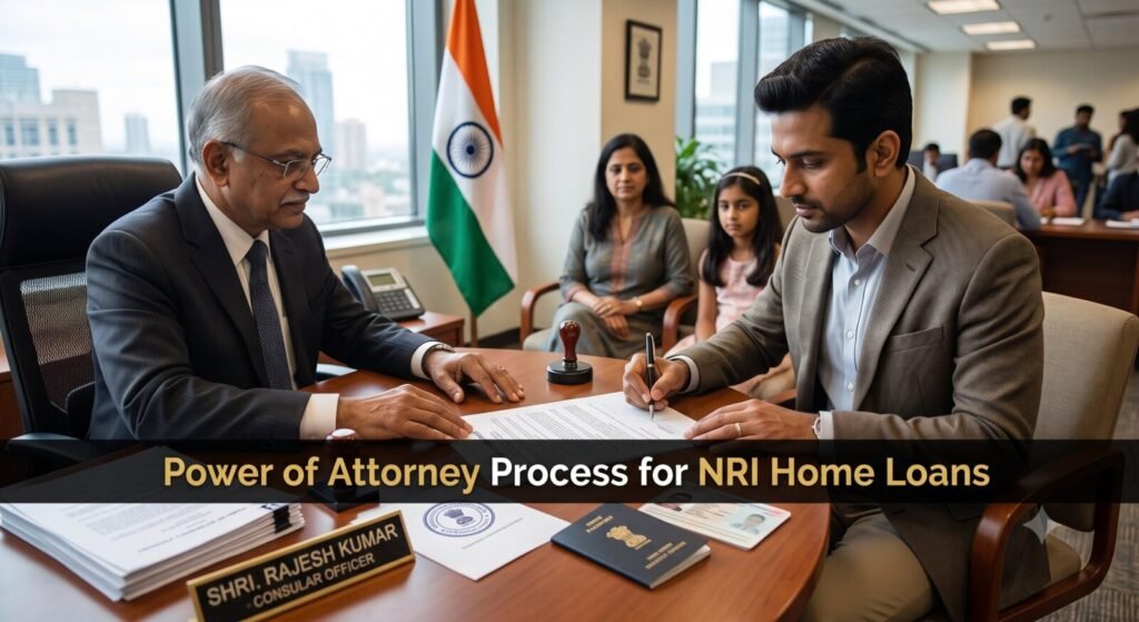 Power of Attorney process for NRI Home Loan India 2026.