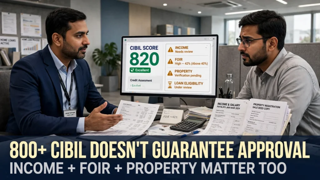 CIBIL Score for Home Loan: What Score Do You Need in India? | PennyPowerPlay High CIBIL score does not guarantee home loan approval