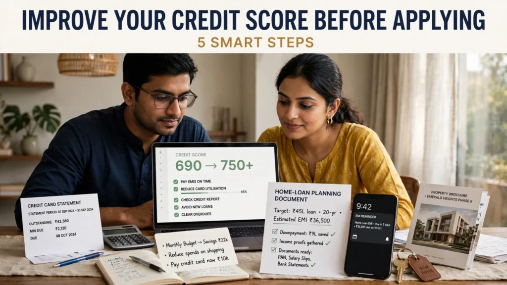 CIBIL Score for Home Loan: What Score Do You Need in India? | PennyPowerPlay How to improve CIBIL score before applying for a home loan
