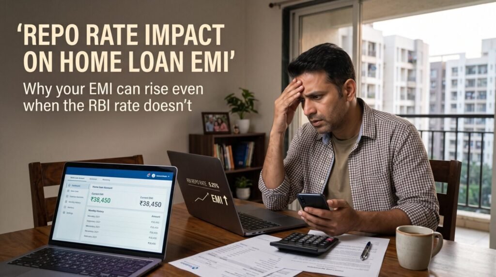 repo rate impact on home loan EMI