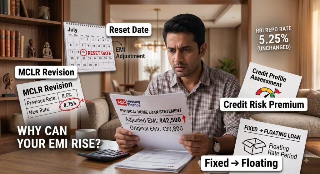 RBI Repo Rate at 5.25%: Why Your Home Loan EMI Can Still Change in 2026 | PennyPowerPlay Four reasons home loan EMI can increase without repo rate hike