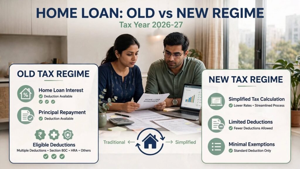 Home loan tax benefits under old vs new tax regime 2026-27