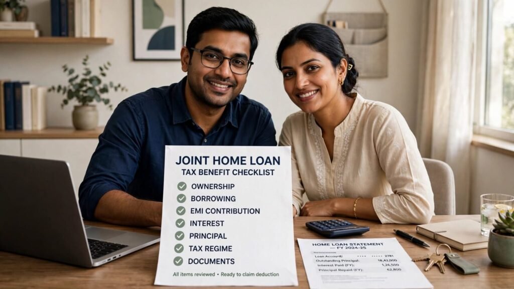 Joint home loan tax benefit checklist for borrowers