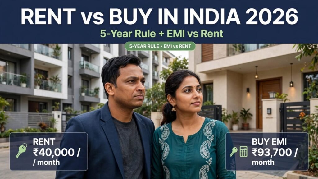 rent vs buy home India